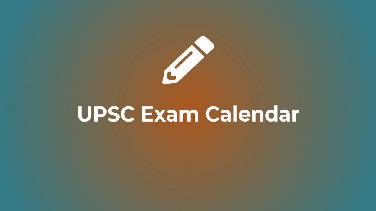 UPSC Exam Calendar 2023