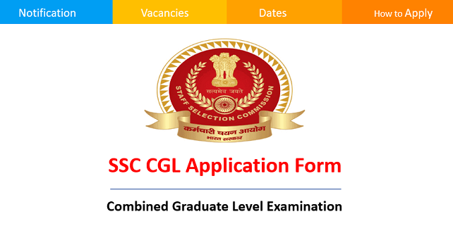 SSC CGL Application Form