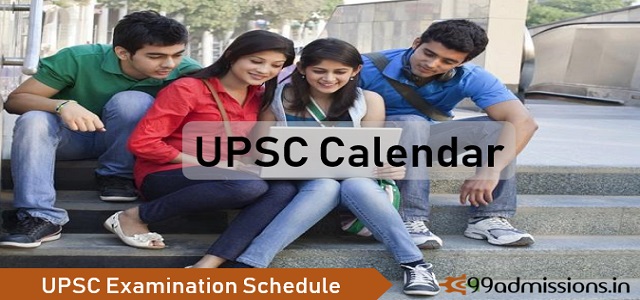 UPSC Exam Calendar