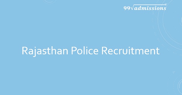 Rajasthan Police Recruitment