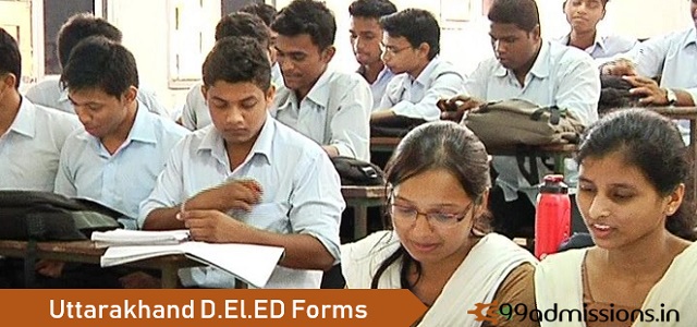 Uttarakhand D.El.Ed Application Form