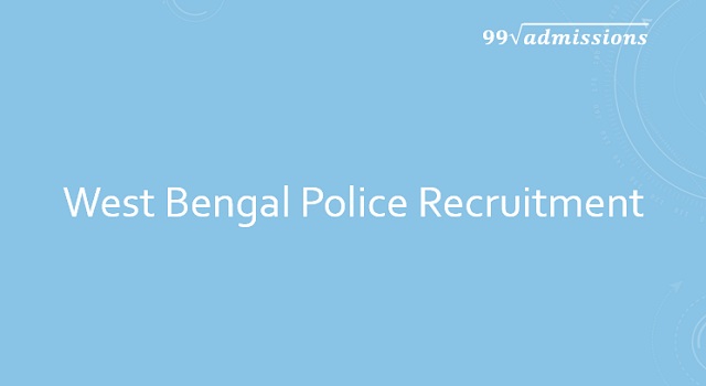 West Bengal Police Recruitment