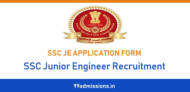 SSC JE Application Form