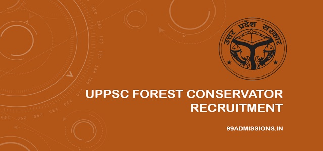 UPPSC Forest Conservator Recruitment