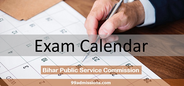 BPSC Exam Calendar