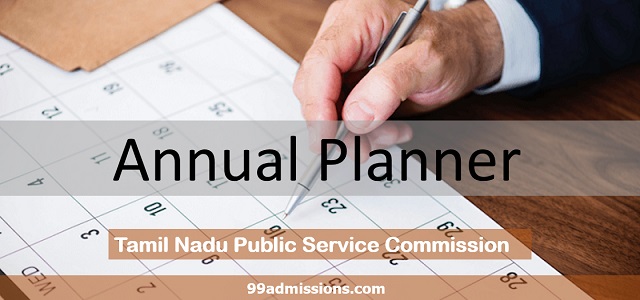 TNPSC Annual Planner