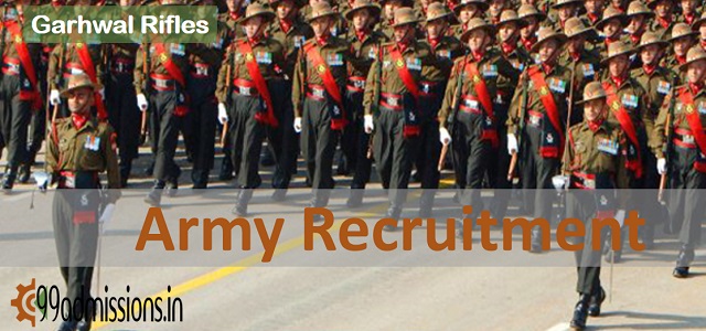 Garhwal Rifles Army Bharti
