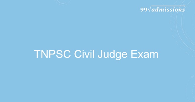 TNPSC Civil Judge Exam