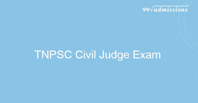 TNPSC Civil Judge Exam