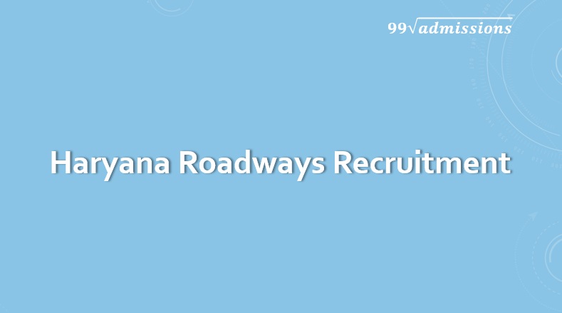 Haryana Roadways Recruitment