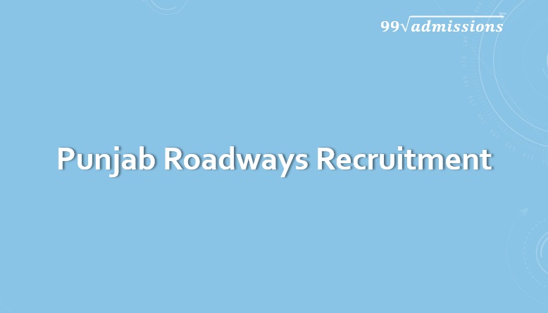 Punjab Roadways Recruitment