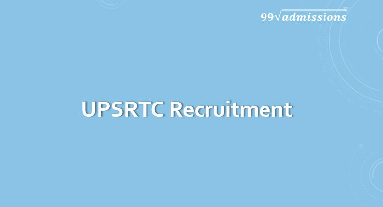 UPSRTC Recruitment 2022