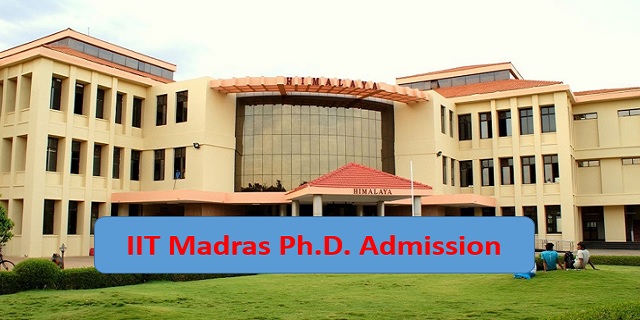 IIT Madras PhD Admission