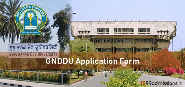 GNDU Application Form