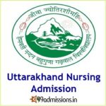 Uttarakhand Nursing Application Form