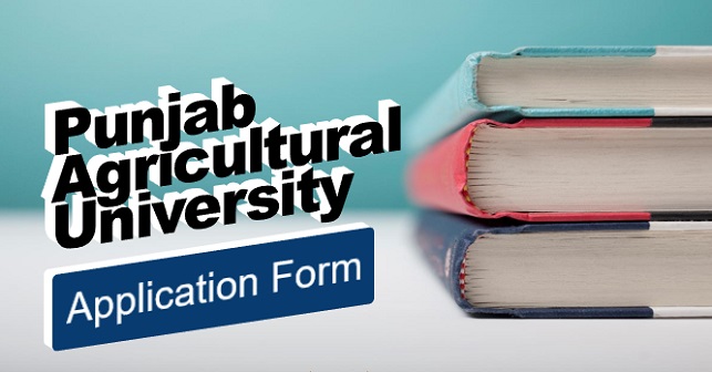 Punjab Agricultural University Application Form