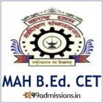 Maharashtra B.Ed CET Application Form