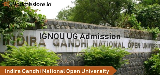 IGNOU UG Admission