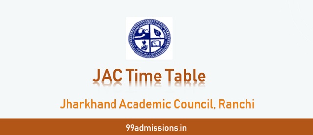 JAC Time Table