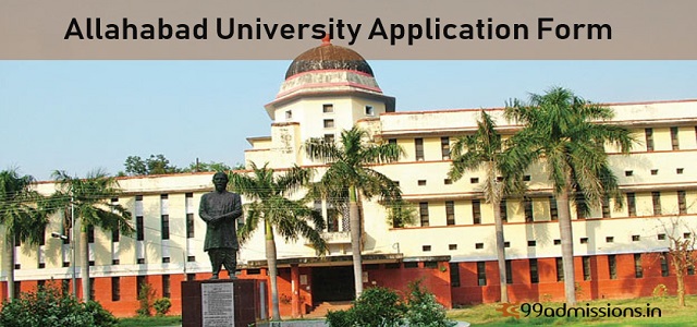Allahabad University Application Form