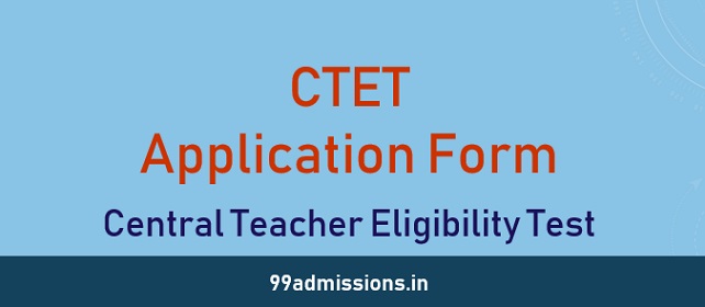 CTET Application Form