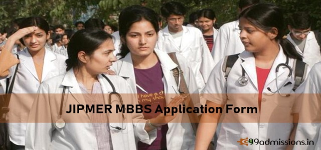 JIPMER MBBS Application Form