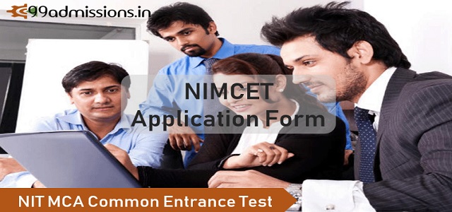 NIMCET Application form