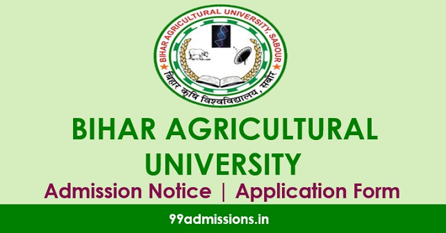 Bihar Agricultural University Application Form