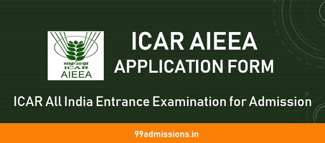 ICAR AIEEA Application Form