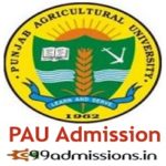 Punjab Agricultural University Admission