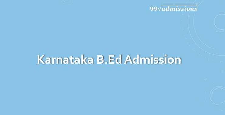 Karnataka B.Ed Admission