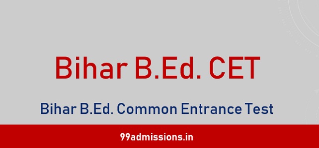 Bihar B.Ed. CET 2020