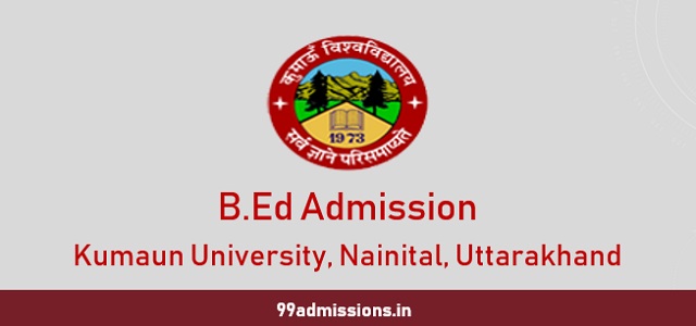 Kumaun University B.Ed Admission