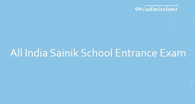 Sainik School Admission 2022