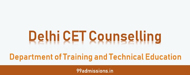 Delhi CET Counselling