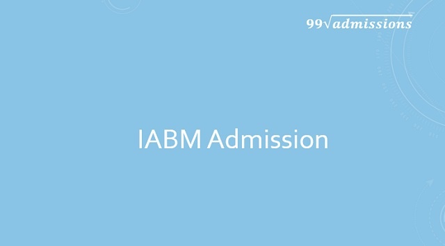 IABM Admission