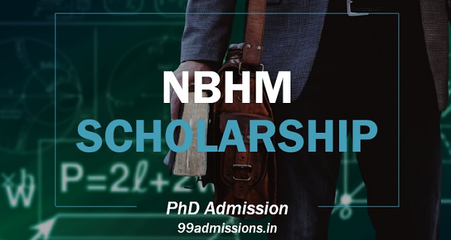 NBHM PhD Admission 2020