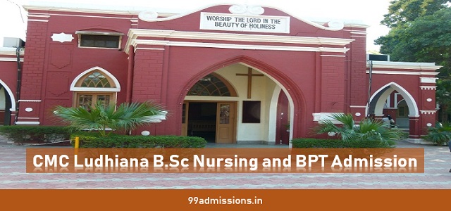 CMC Ludhiana B.Sc Nursing Admission