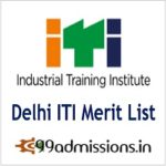 Delhi ITI Merit List 