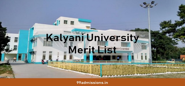 Kalyani University Merit List