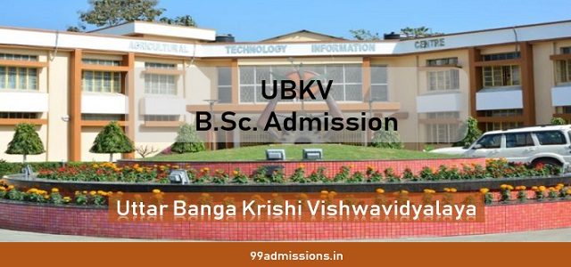 UBKV B.Sc Admission