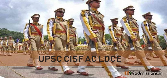 UPSC CISF AC LDCE 2021