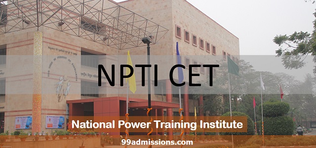 NPTI CET 2023