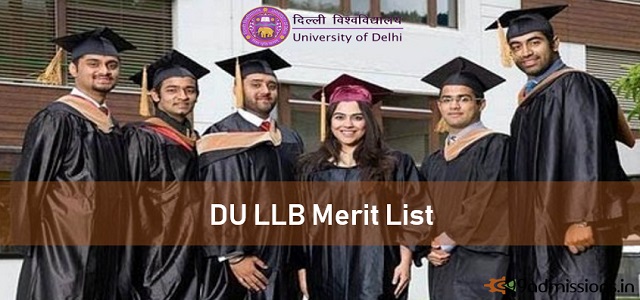 DU LLB Merit List