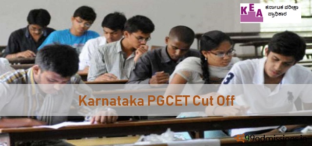 Karnataka PGCET Cut Off