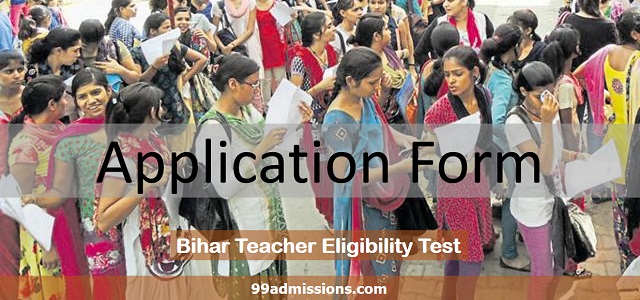 Bihar TET Application Form