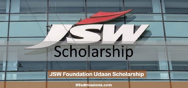JSW Foundation Udaan Scholarship