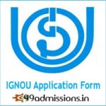 IGNOU B.Ed Application Form
