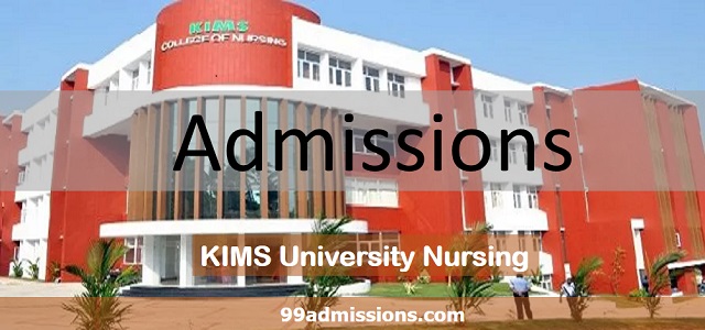 KIMS University Nursing Admission 2020
