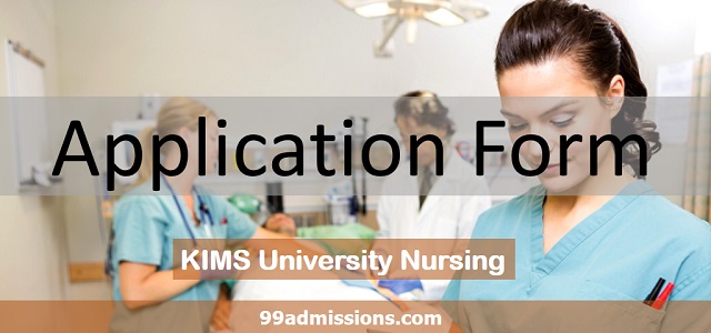 KIMS University Application form